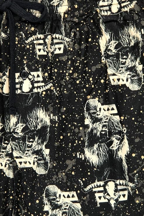 Star Wars Men's Chewbacca Blasting Out of Trouble Sleep Lounge Pajama Pants-zoom-2