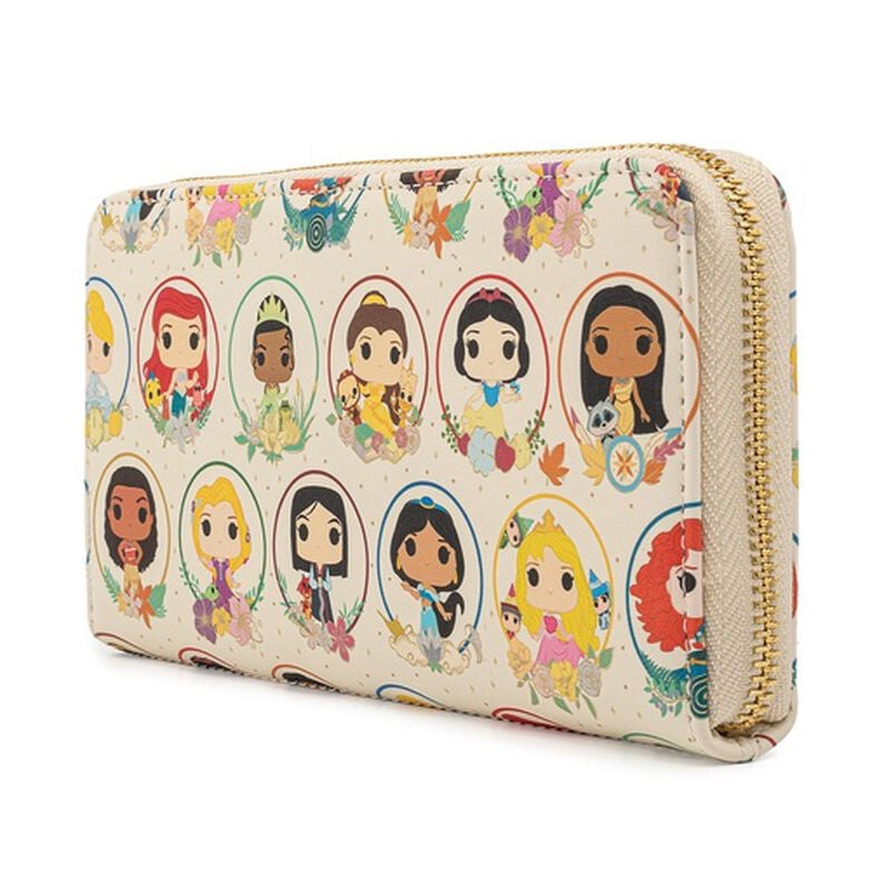 POP! by Loungefly Disney Princess Circles Zip-Around Wallet-zoom-2
