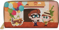 Loungefly Disney Pixar Up Working Buddies Zip Around Wallet