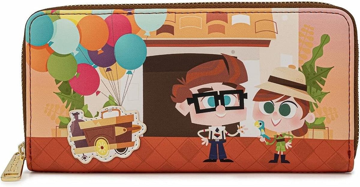Loungefly Disney Pixar Up Working Buddies Zip Around Wallet-zoom-1