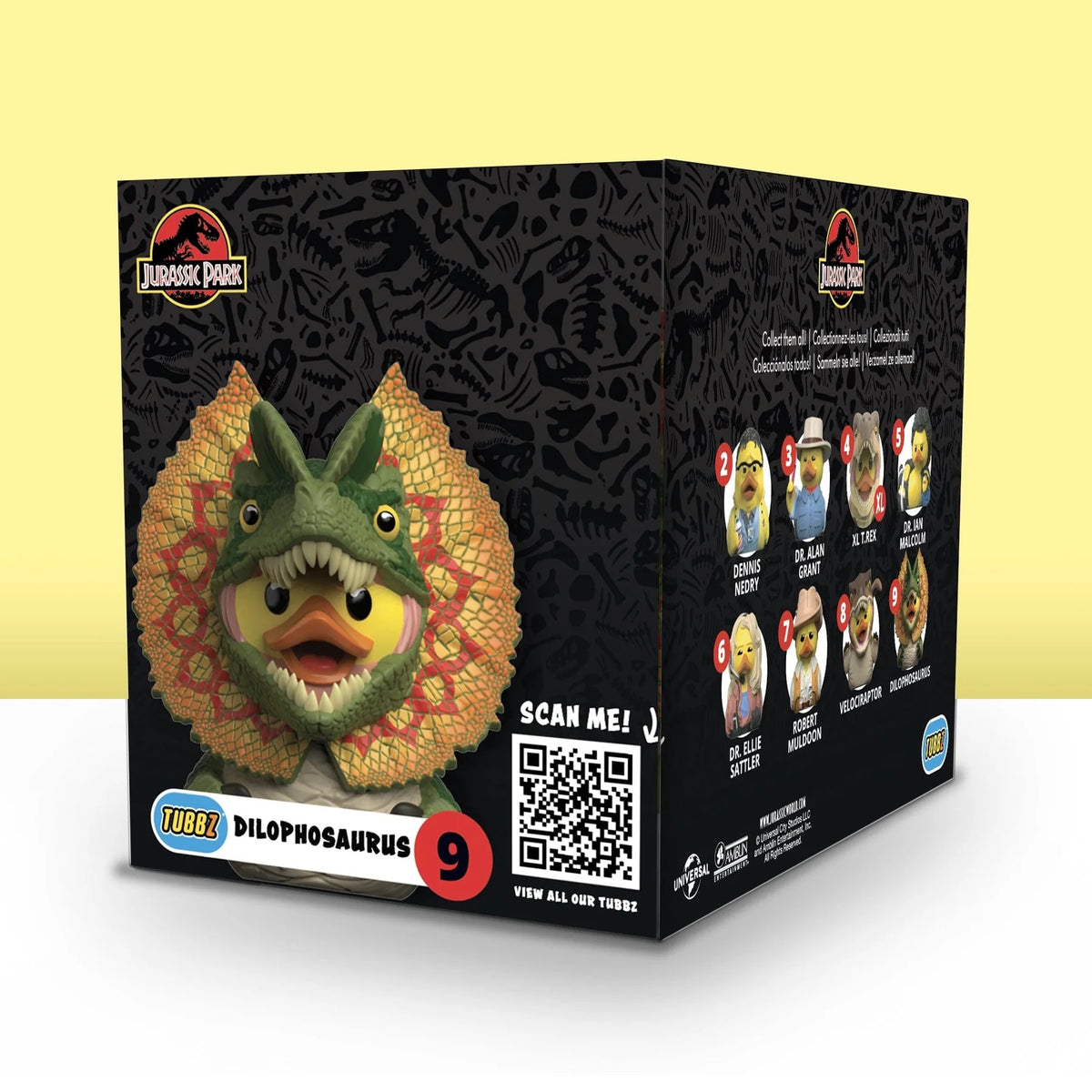Jurassic Park Dilophosaurus TUBBZ (Boxed Edition)-zoom-7