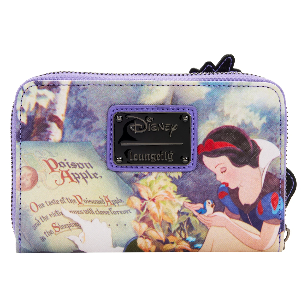 Loungefly Disney Villains Scene Evil Queen Zip-Around Wallet-3