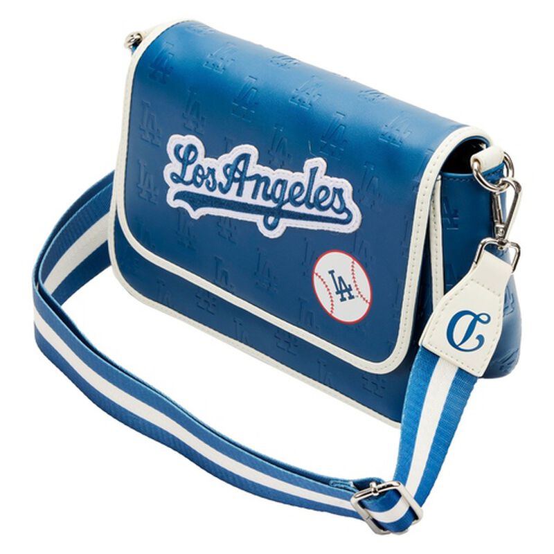 Loungefly MLB Los Angeles Dodgers Patches Crossbody Purse-zoom-4