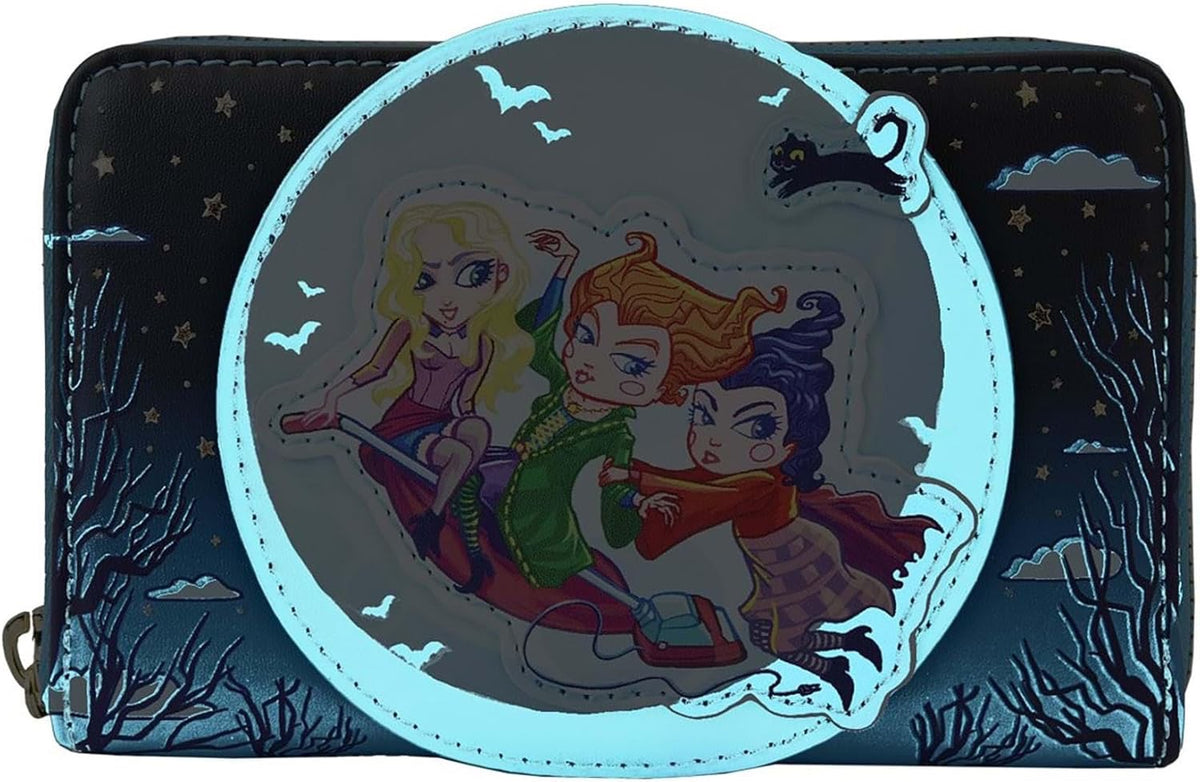 Loungefly Disney Hocus Pocus Poster Zip-Around Wallet-zoom-4
