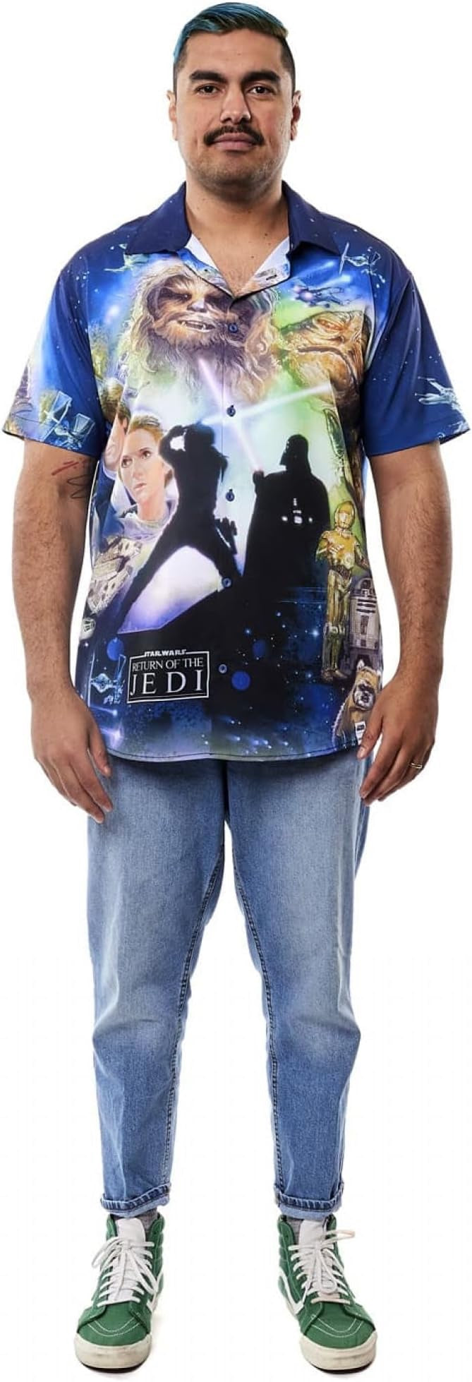 Loungefly Star Wars Return Of The Jedi Button Up Shirt-zoom-3