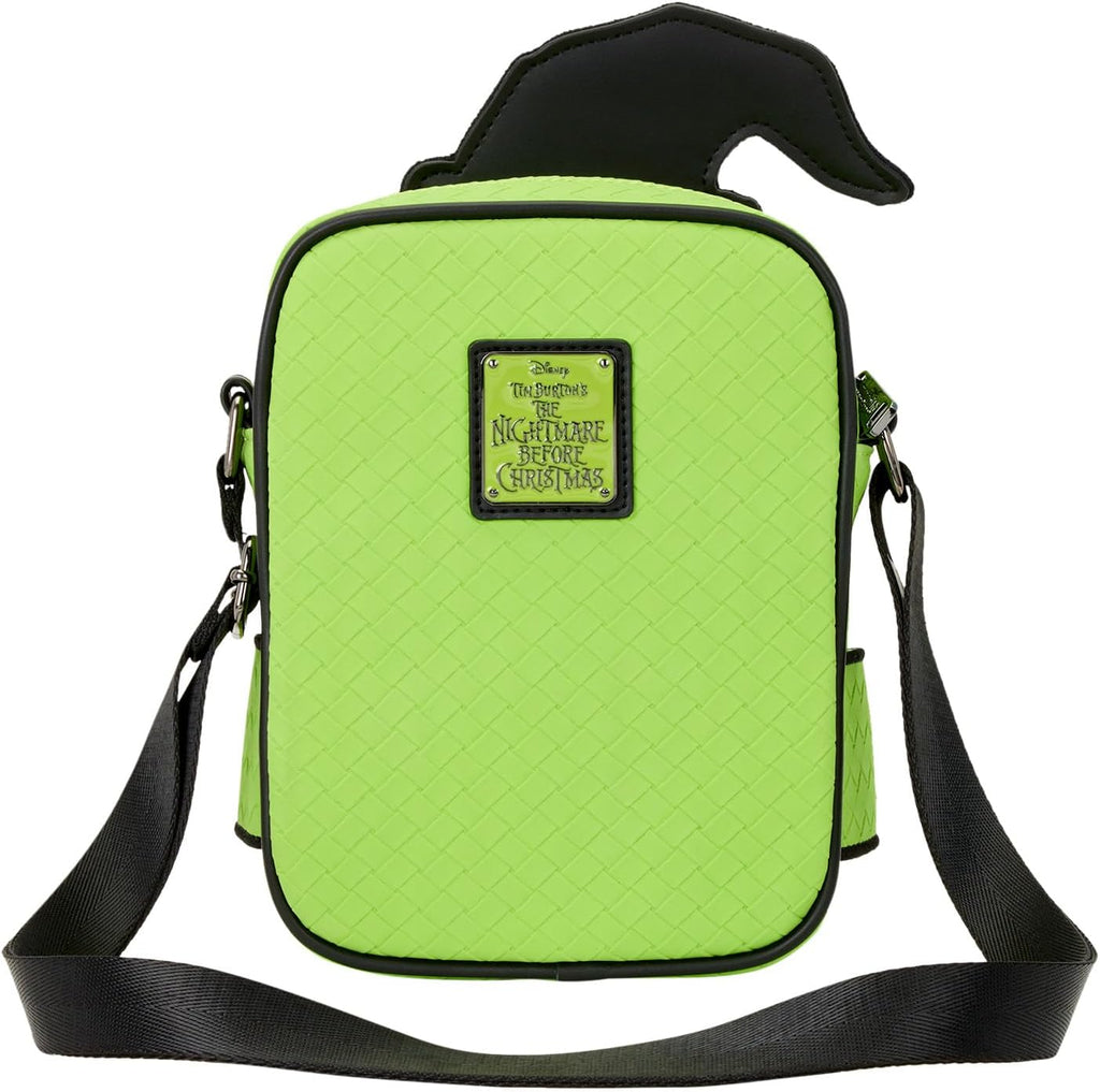 Loungefly Disney The Nightmare Before Christmas Oogie Boogie Glow Crossbuddies Cosplay Crossbody Bag with Coin Bag