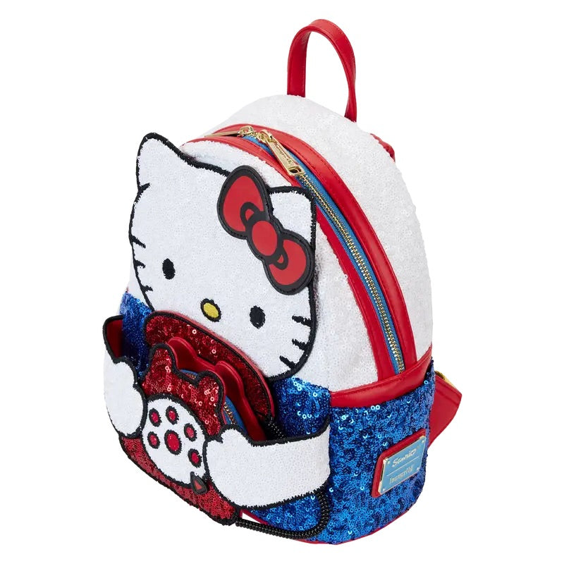 Loungefly Sanrio Hello Kitty Phone Sequin Mini Backpack