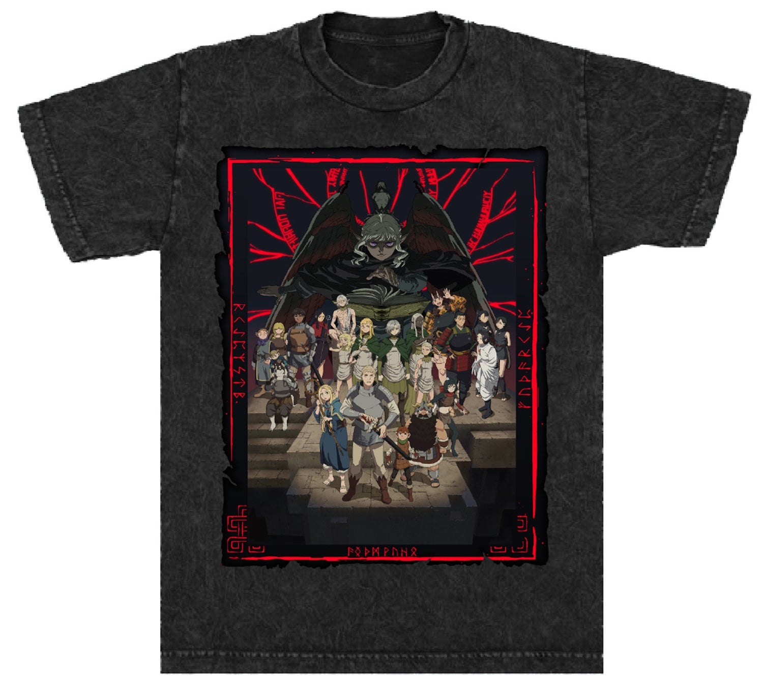 T Shirt Delicious in Dungeon mineral washed BLK