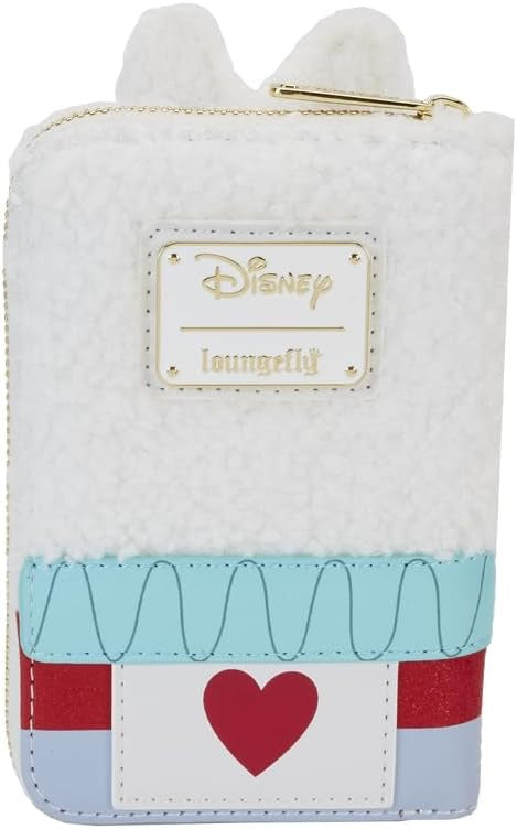 Loungefly Disney Alice in Wonderland White Rabbit Cosplay Zip-Around Wallet-zoom-3
