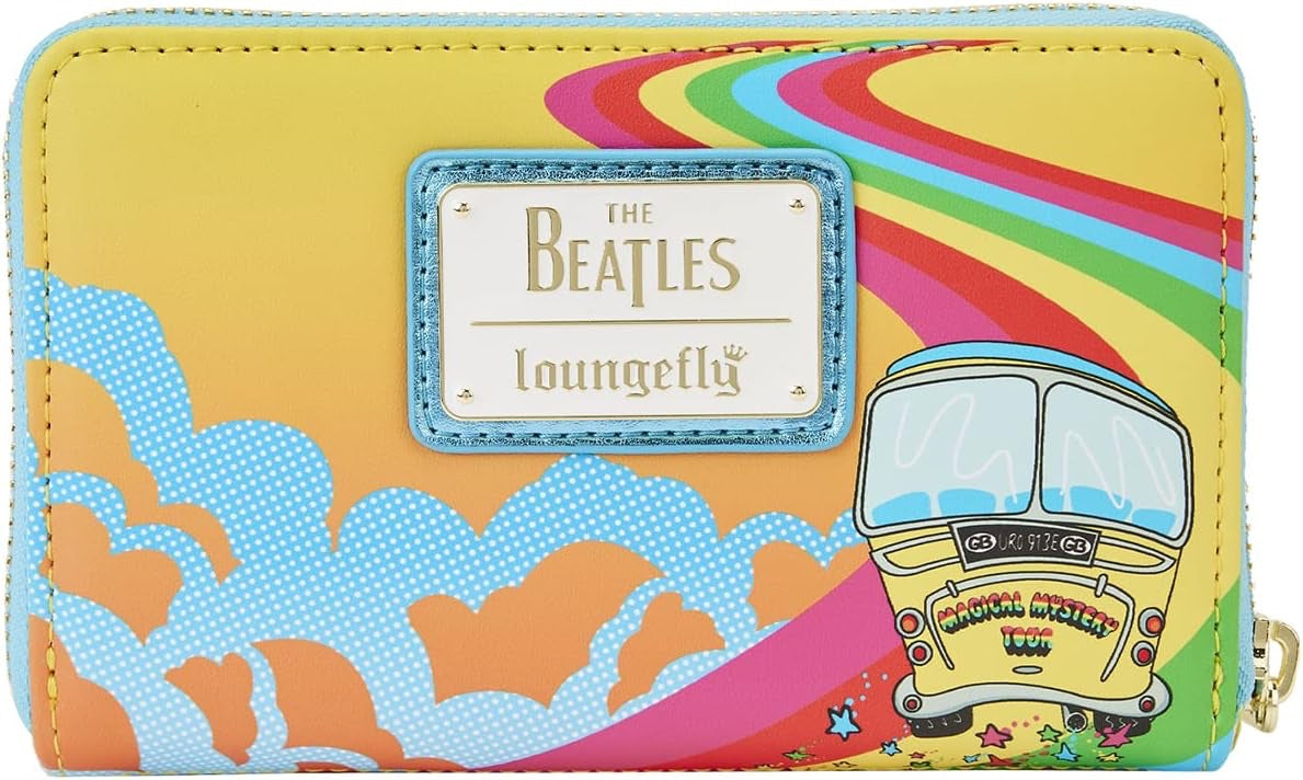 Loungefly The Beatles Magical Mystery Tour Bus Zip-Around Wallet-3