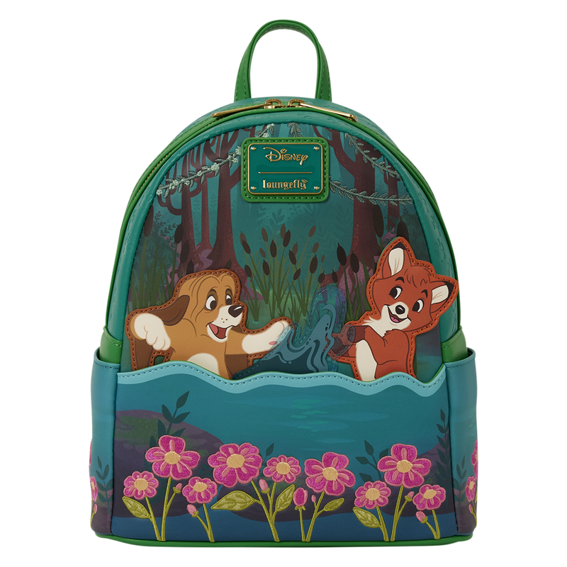 Loungefly The Fox and the Hound Tod and Copper Mini Backpack