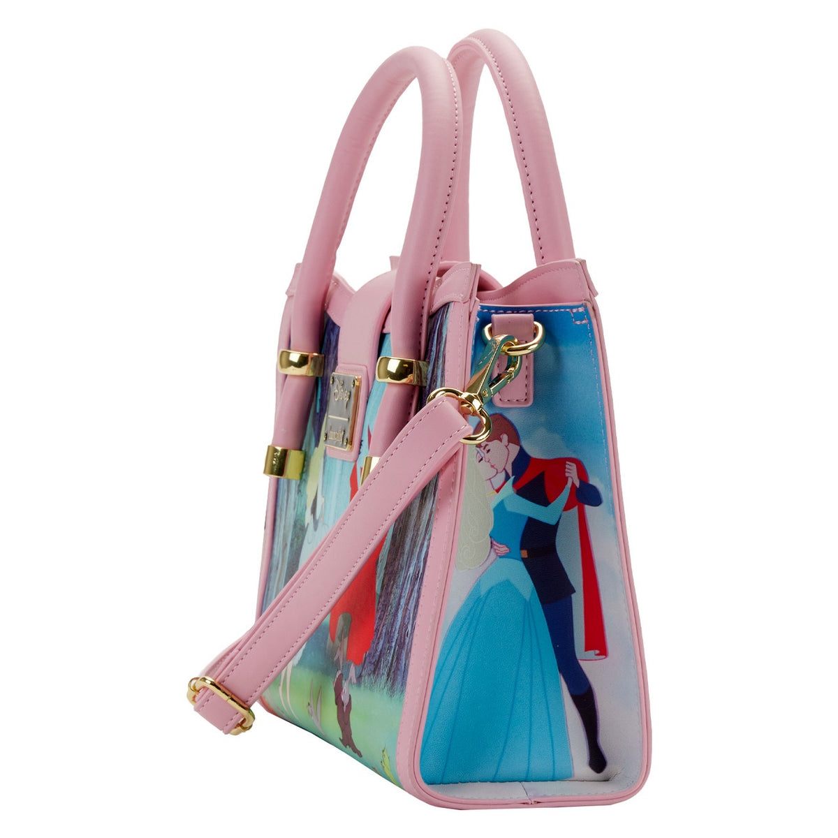 Loungefly Disney Sleeping Beauty Princess Scene Crossbody Bag Purse-4