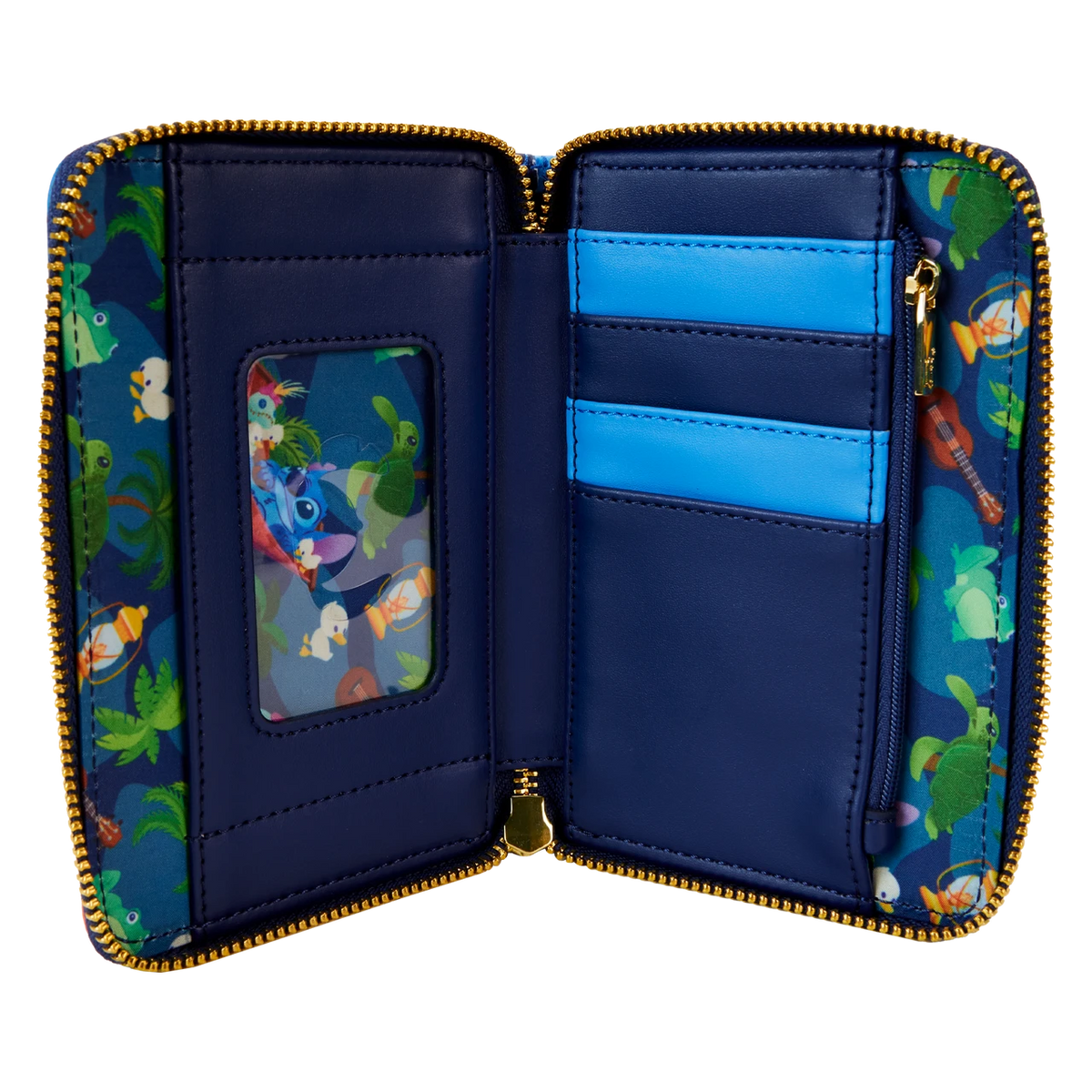 Loungefly Disney Lilo & Stitch Camping Cuties Zip-Around Wallet-3