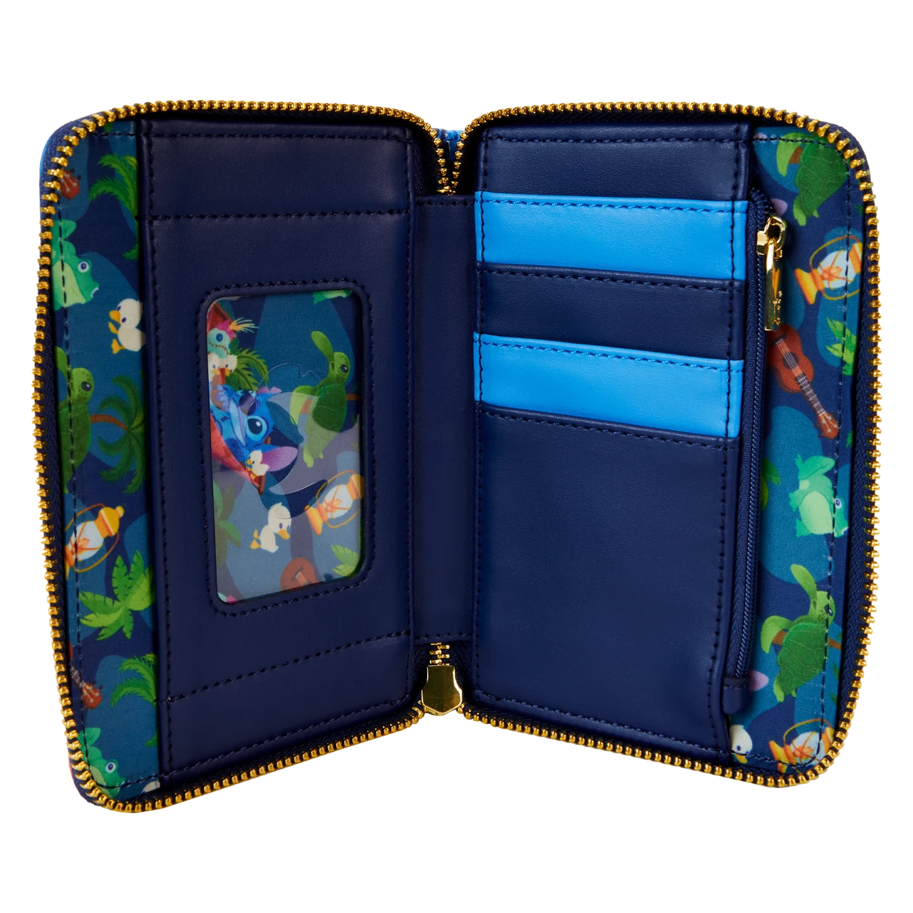 Loungefly Disney Lilo & Stitch Camping Cuties Zip-Around Wallet-zoom-3