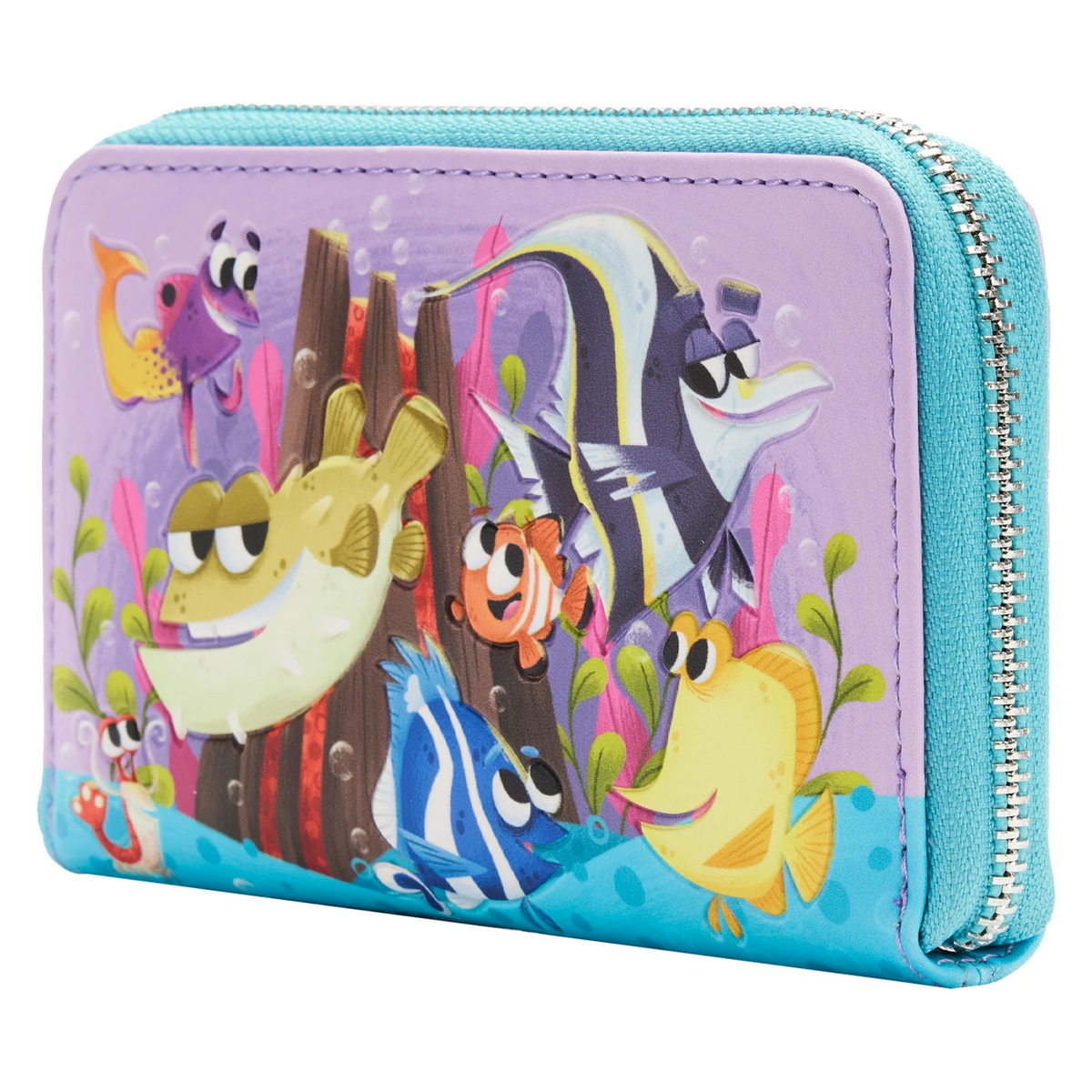 Loungefly Pixar Moments Finding Nemo Tank Zip-Around Wallet-zoom-3