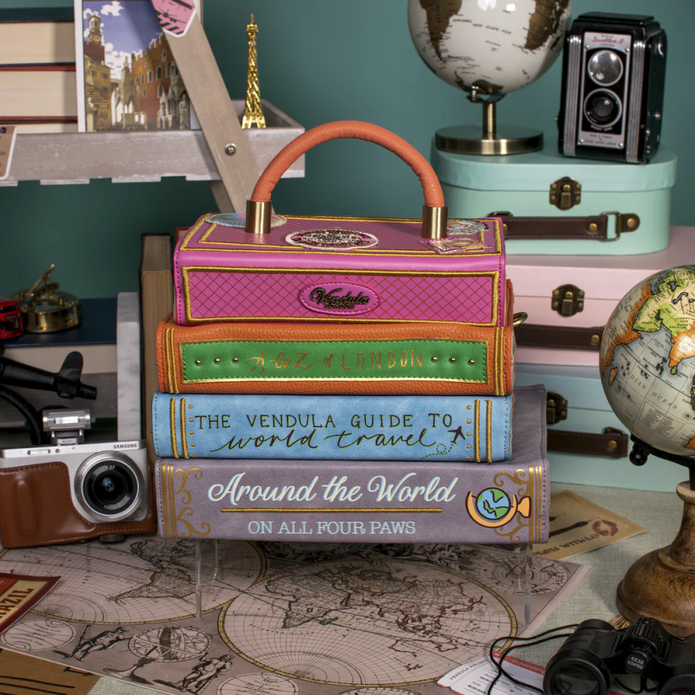 Vendula Voyage Travel Book Stack Bag-zoom-1
