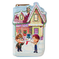 Loungefly Disney Pixar Up House Christmas Lights Zip-Around Wallet