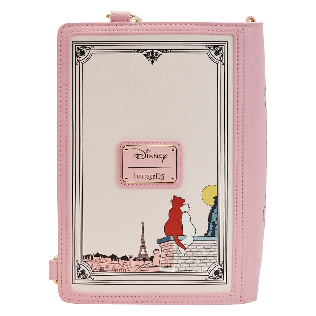 Loungefly Disney The Aristocats Classic Book Convertible Backpack Crossbody Bag
