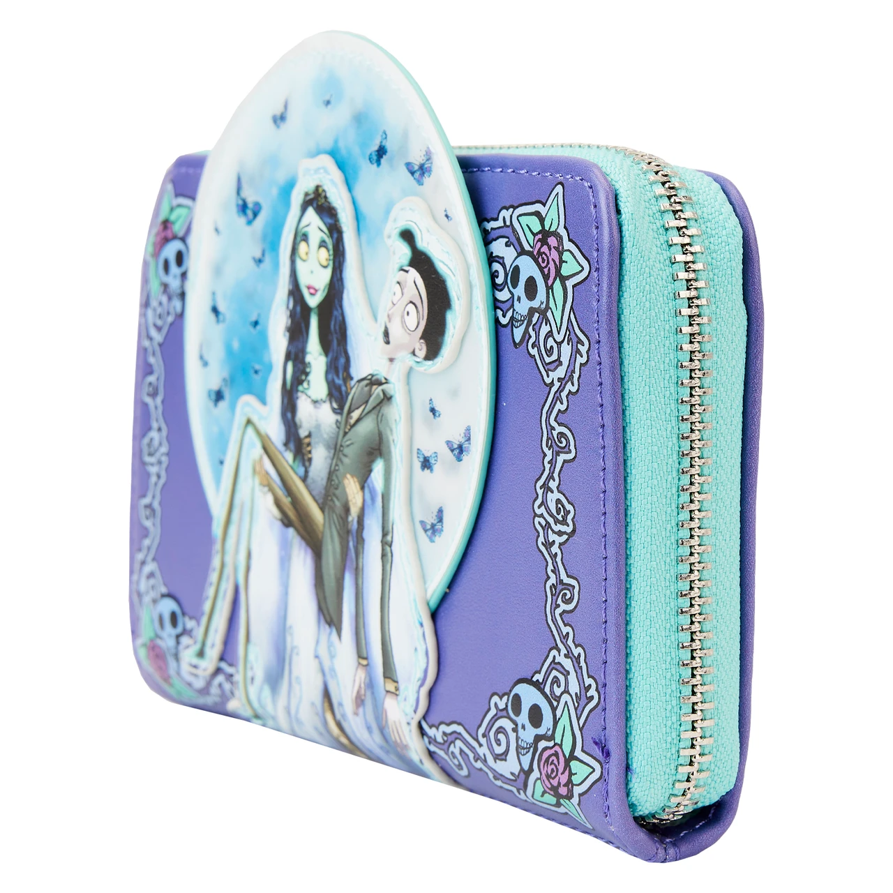Loungefly Warner Brothers Corpse Bride Moon Zip-Around Wallet-zoom-2