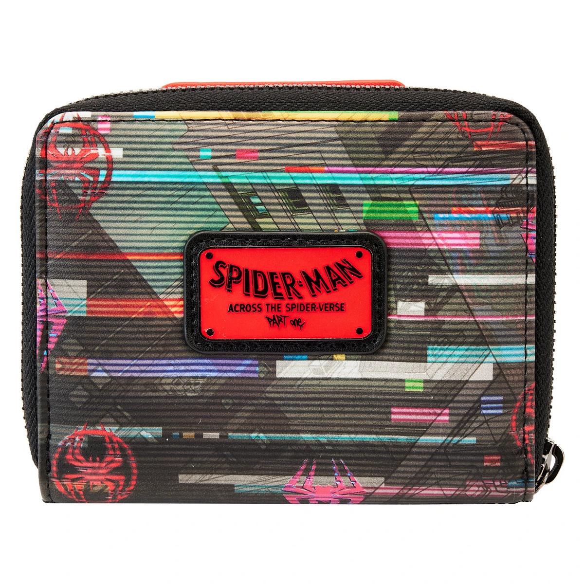Loungefly Marvel Across the Spiderverse Lenticular Zip-Around Wallet-2