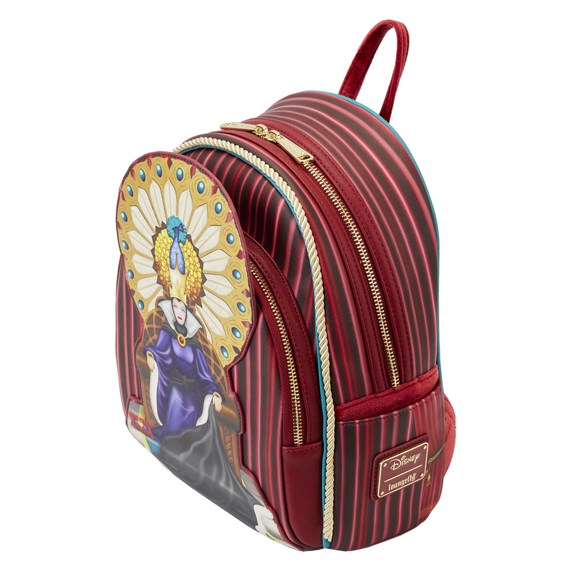 Loungefly Disney Snow White Evil Queen Throne Mini Backpack-zoom-3