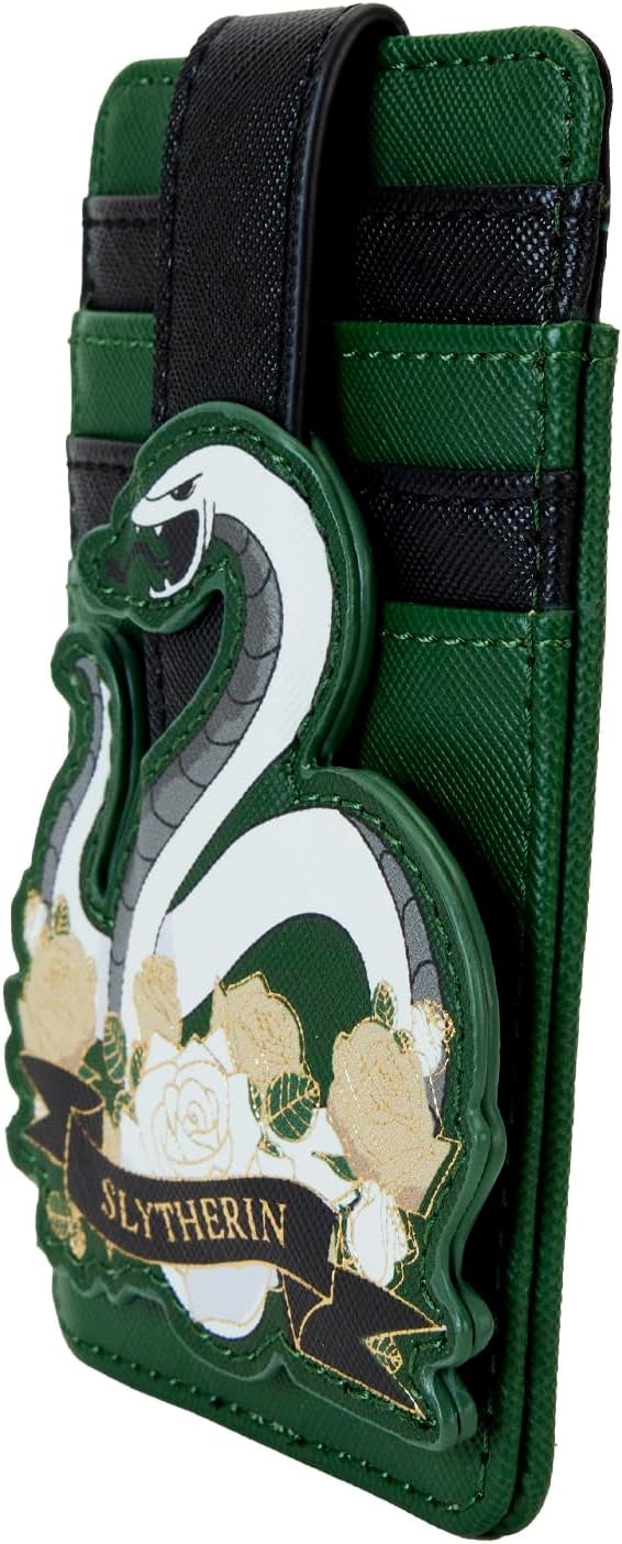 Loungefly Warner Brothers Harry Potter Slytherin House Tattoo Card Holder-3