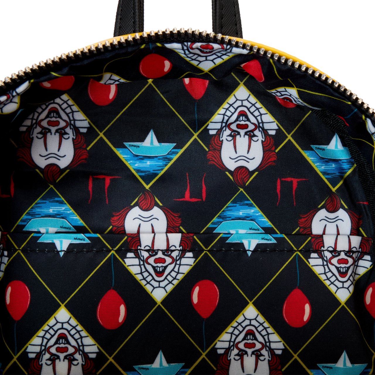Loungefly IT Pennywise Raincoat Cosplay Mini Backpack Glow in the Dark-zoom-2