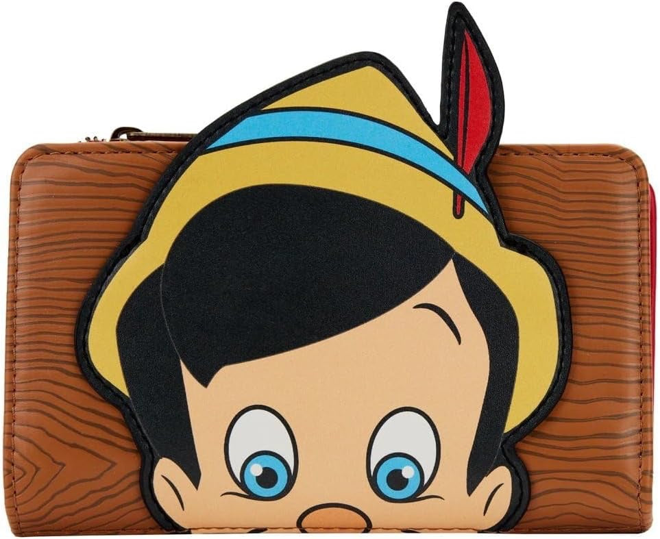 Loungefly Disney Pinocchio Peeking Flap Wallet-1