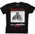 T Shirt Attack on Titan The Rumbling Image with Logo BLK