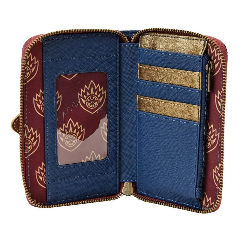Loungefly Marvel Guardians of the Galaxy 3 Ravager Badge Zip-Around Wallet-4