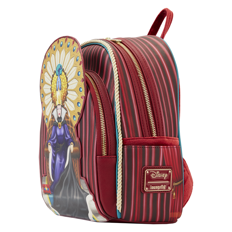 Loungefly Disney Snow White Evil Queen Throne Mini Backpack-2