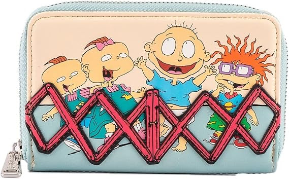 Loungefly Nickelodeon Rugrats 30th Anniversary Babies Zip-Around Wallet-1