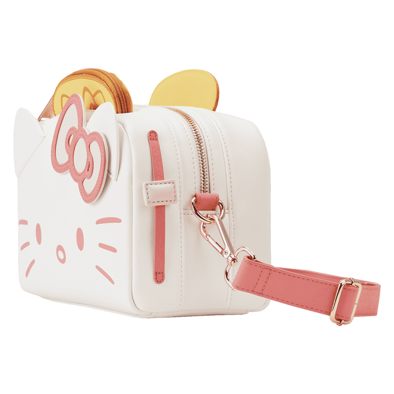 Loungefly Hello Kitty Breakfast Toaster Crossbody Bag with Card Holder