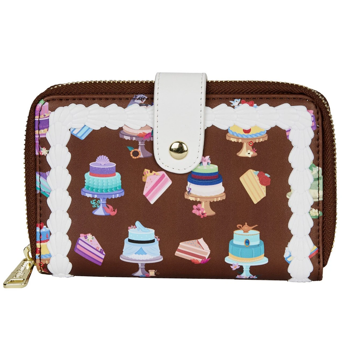 Loungefly Disney Princess Cakes Zip-Around Wallet