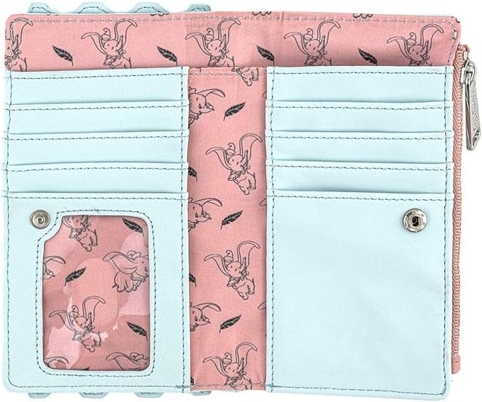 Loungefly Disney Dumbo Circus Ticket Flap Wallet-3