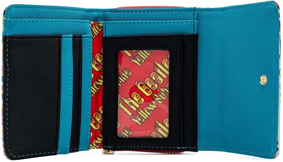 Loungefly The Beatles All You Need is Love Tri-fold Wallet-zoom-5