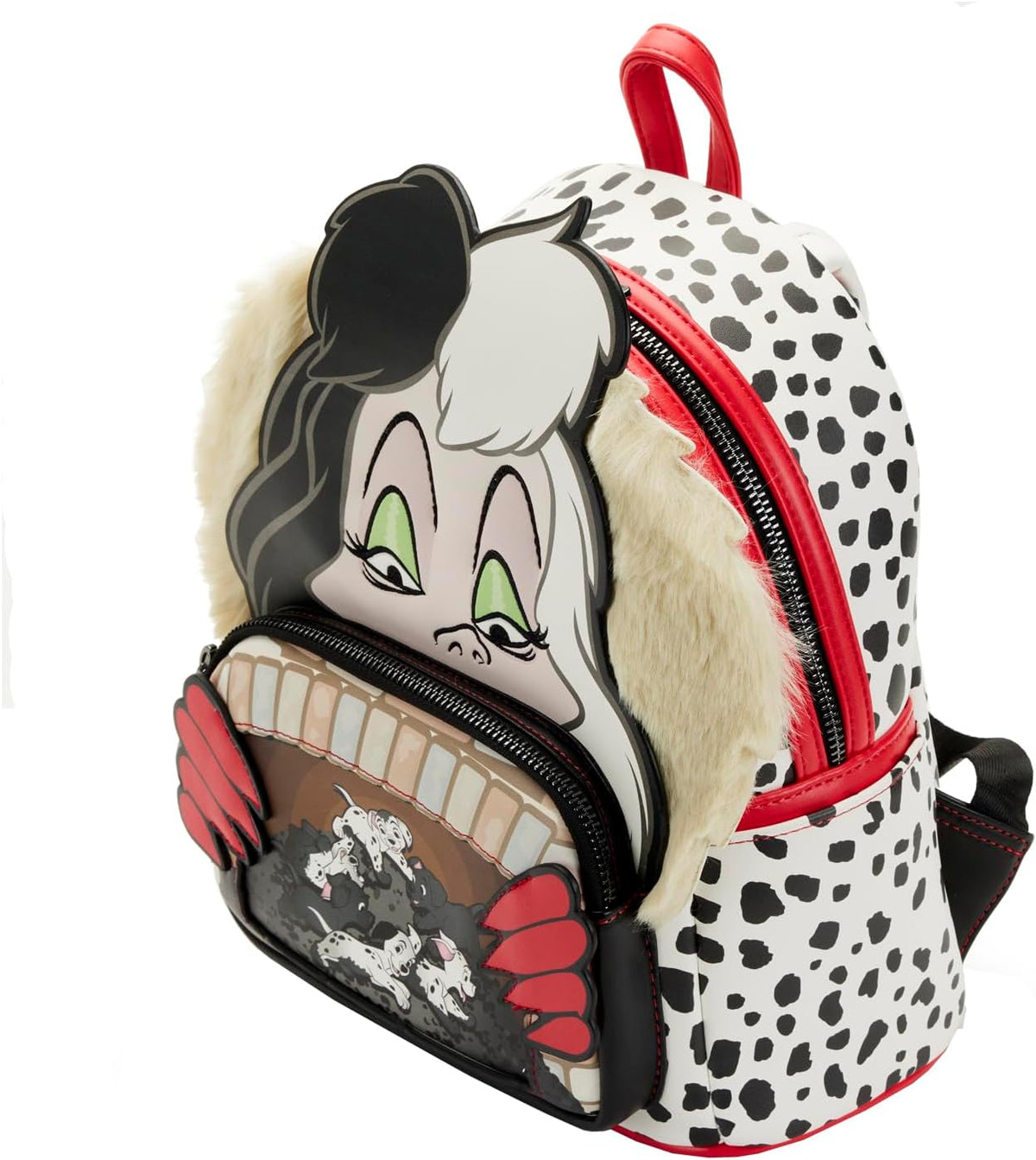 Loungefly Disney 101 Dalmatians Villains Scene Cruella Mini Backpack-3