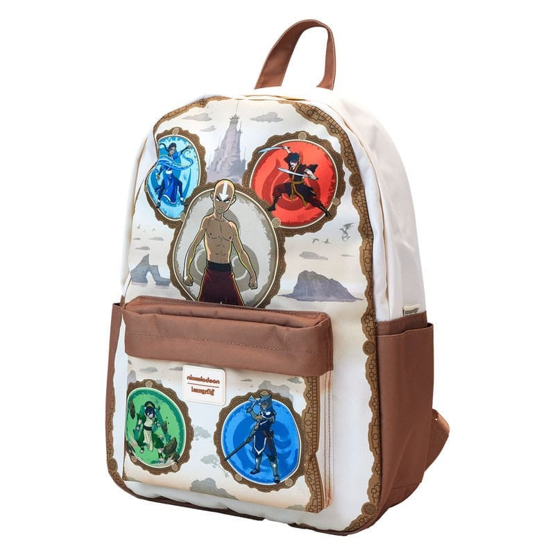 Loungefly Nickelodeon Avatar: The Last Airbender Bending Arts Nylon Full-Size Backpack-zoom-7