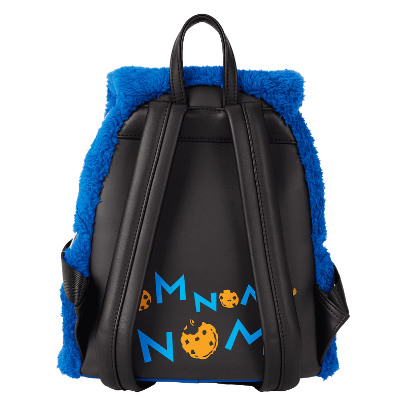 Loungefly Sesame Street Cookie Monster Plush Mini Backpack