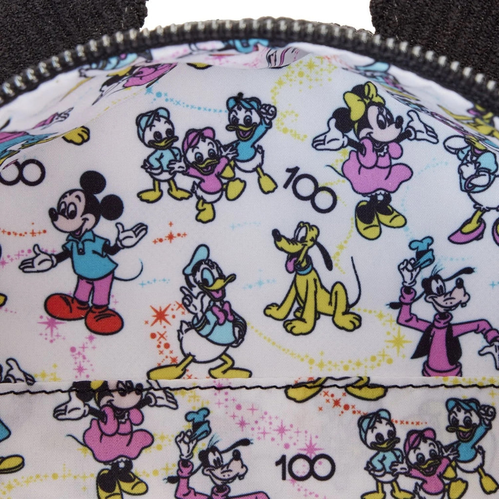 Loungefly Disney Mickey Mouse Convertible Crossbody Purse