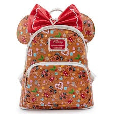 Loungefly Disney Gingerbread all over print with Ears Mini Backpack and Headband Set