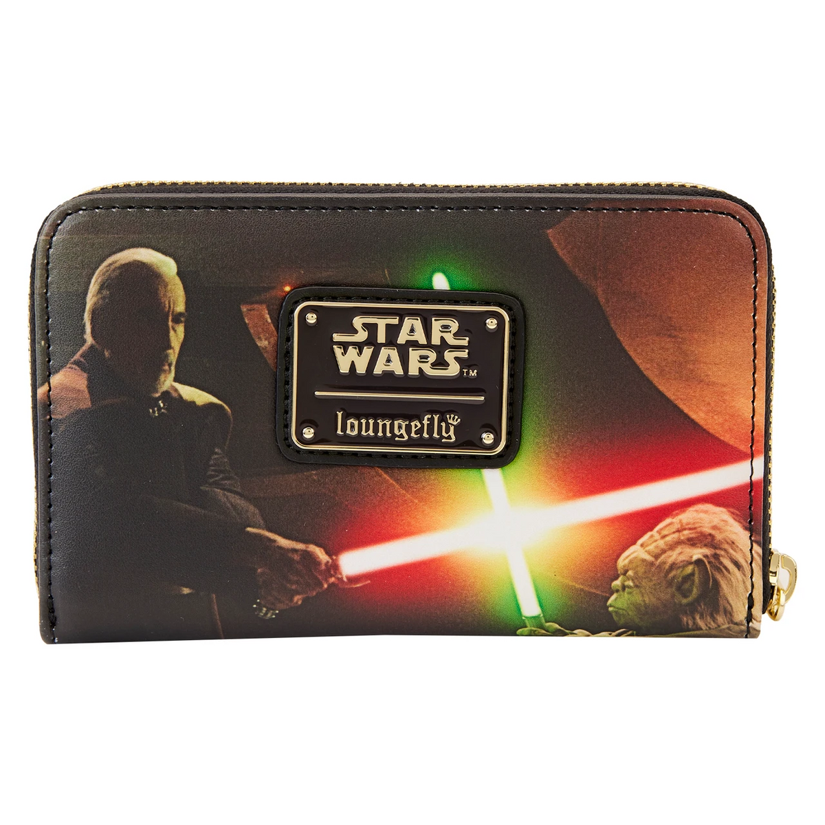 Loungefly Star Wars Episode Two Attack of the Clones Scene Zip-Around Wallet