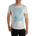 Hatsune Miku Blue Line art crew t-shirt