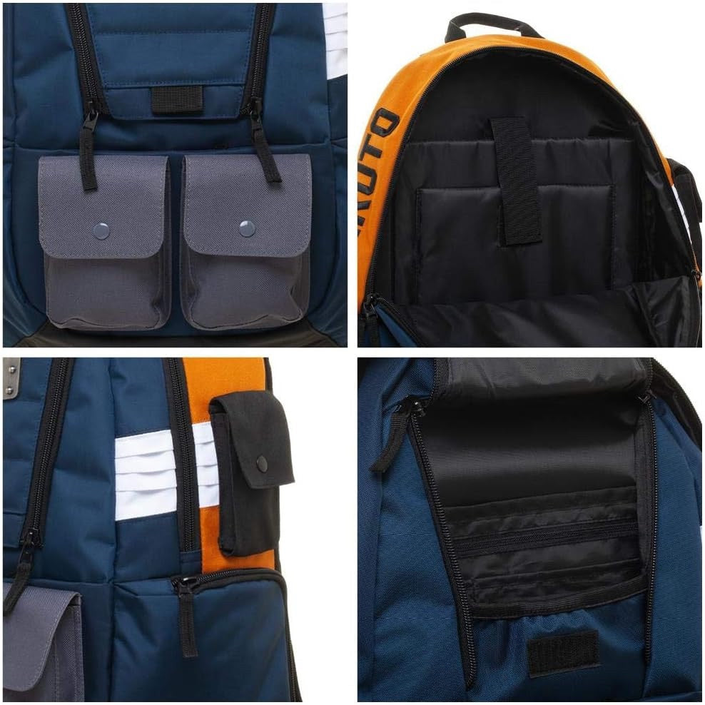 Naruto Hidden Leaf Village Ninja Utility Laptop Backpack-5