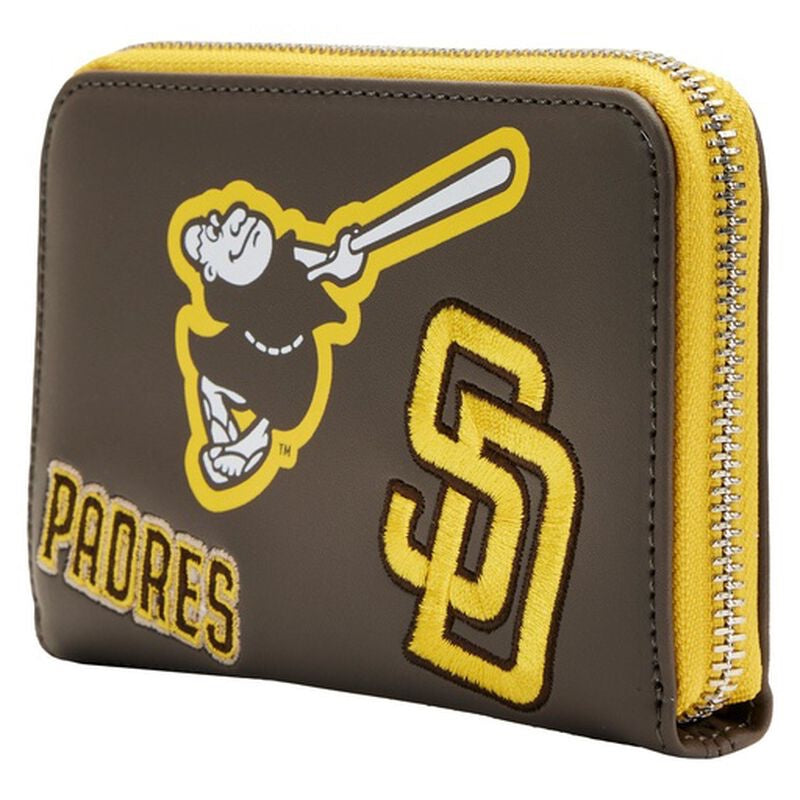 Loungefly MLB San Diego Padres Patches Zip-Around Wallet-zoom-4