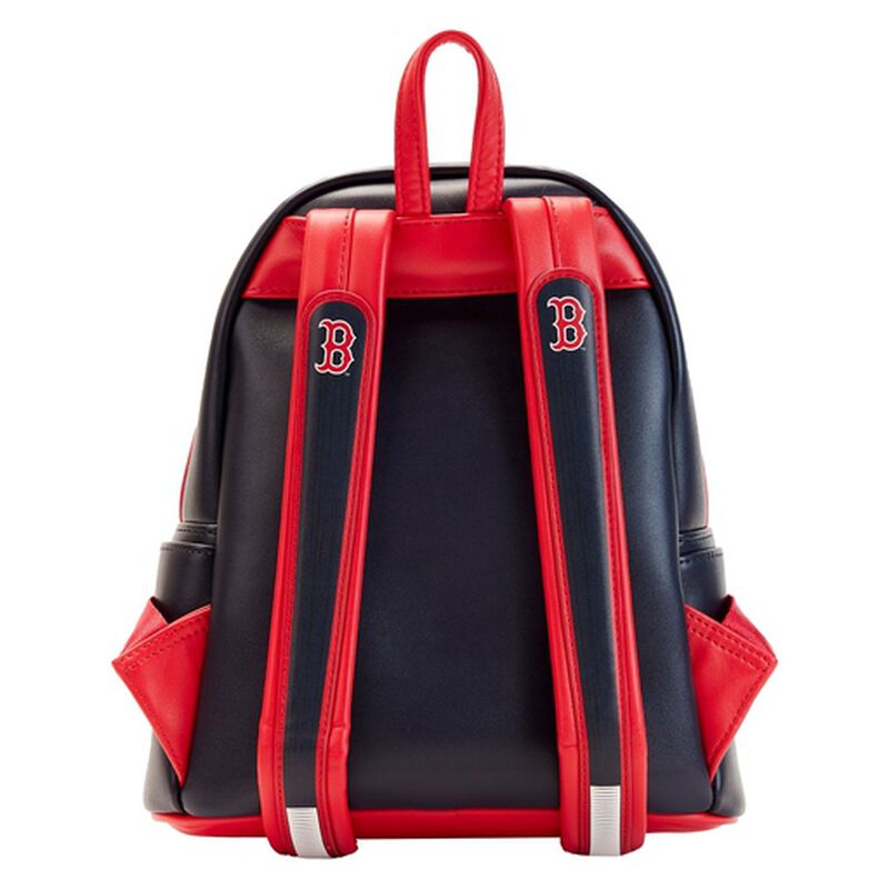 Loungefly Boston Red Sox Patches Mini Backpack-zoom-3