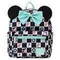 Loungefly Mickey and Minnie Date Night Diner Nylon Mini Backpack