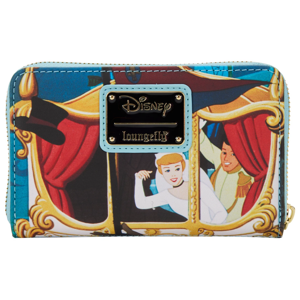 Loungefly Disney Cinderella Princess Scene Zip-Around Wallet