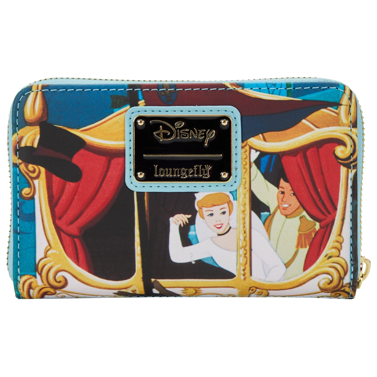 Loungefly Disney Cinderella Princess Scene Zip-Around Wallet
