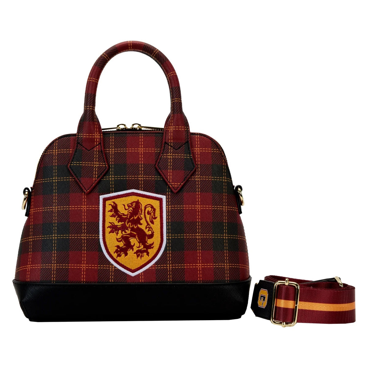 Loungefly Warner Brothers Harry Potter Varsity Gryffindor Plaid Crossbody bag